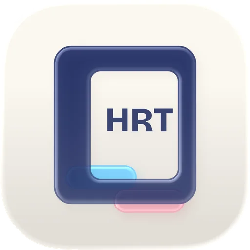 HRT Diary app icon